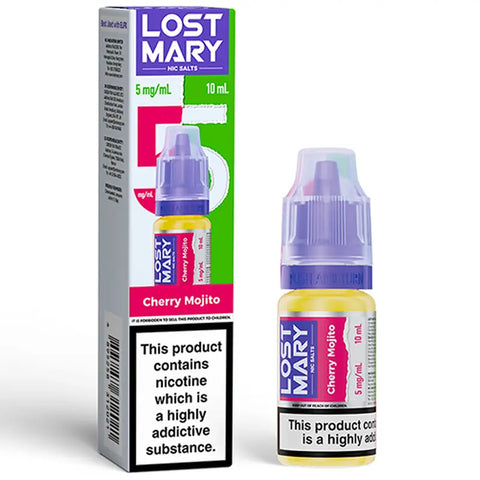 Lost Mary 10ml Nic Salts Cherry Mojito 5mg