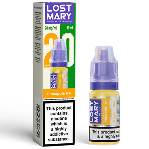 Lost Mary 10ml Nic Salts Pineapple Ice 20mg