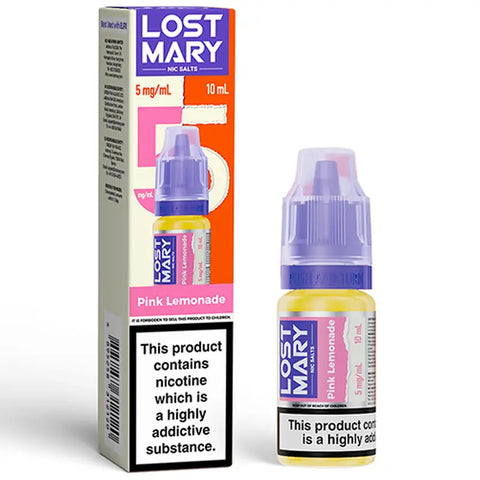 Lost Mary 10ml Nic Salts Pink Lemonade 5mg