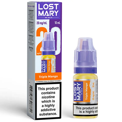 Lost Mary 10ml Nic Salts Triple Mango 20mg