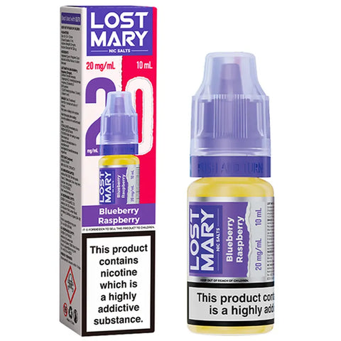 Lost Mary 10ml Nic Salts Blueberry Raspberry