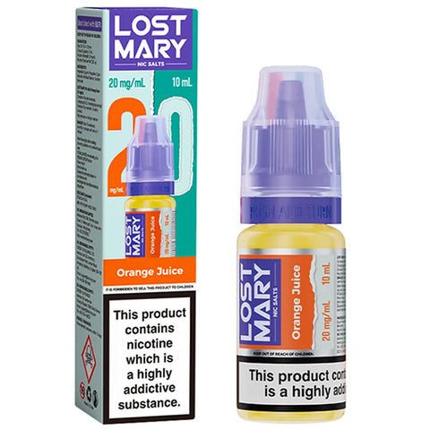Lost Mary 10ml Nic Salts Orange Juice