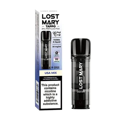 Lost Mary Tappo Replacement Pods USA Mix