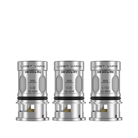 Lost Vape Ultra Boost V4 Replacement Coils M8 0.15ohm