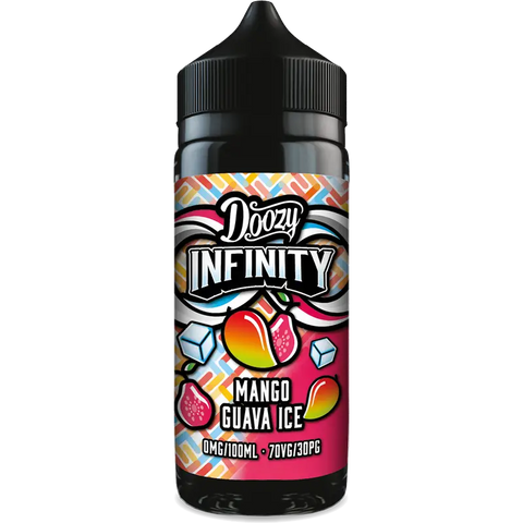 Doozy Vape Infinity 70/30 100ml Shortfill Mango Guava Ice