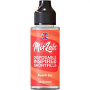 Mix Labs 100ml Shortfill E-Liquid Peach Ice