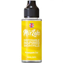 Mix Labs 100ml Shortfill E-Liquid Pineapple Ice