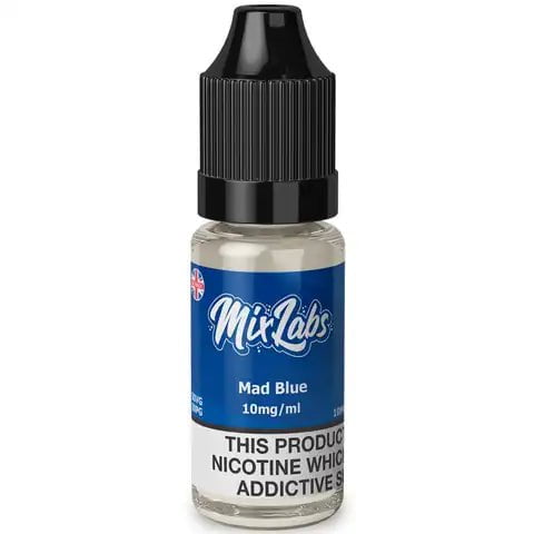 Mix Labs 20mg 10ml Nic Salts Mad Blue