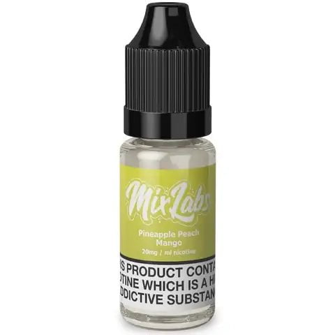 Mix Labs 20mg 10ml Nic Salts Pineapple Peach Mango