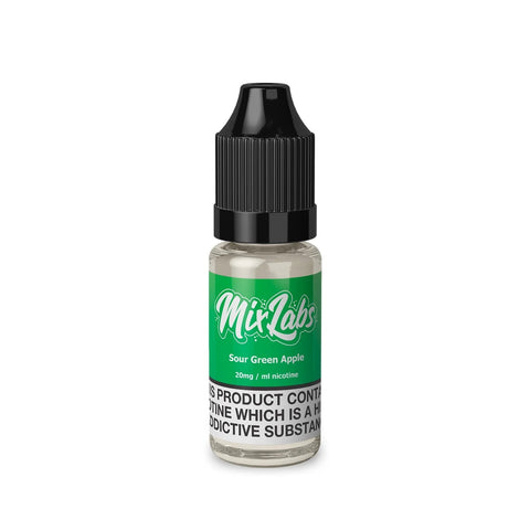 Mix Labs 20mg 10ml Nic Salts Sour Green Apple