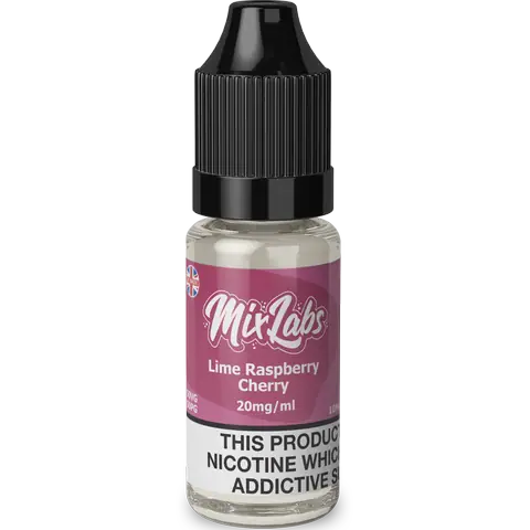 Mix Labs 20mg 10ml Nic Salts Lime Raspberry Cherry