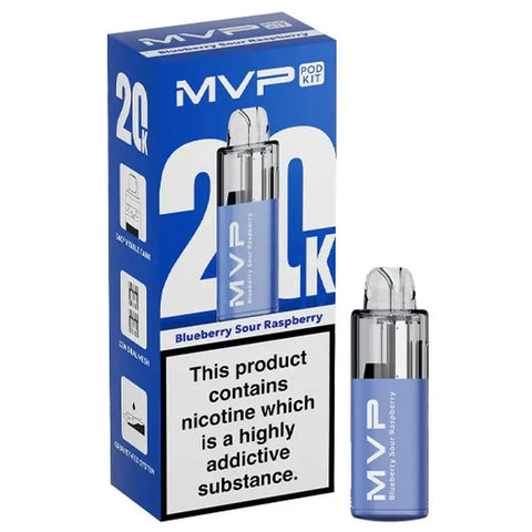 Innokin MVP 20k Replacement Pods Blueberry Sour Raspberry
