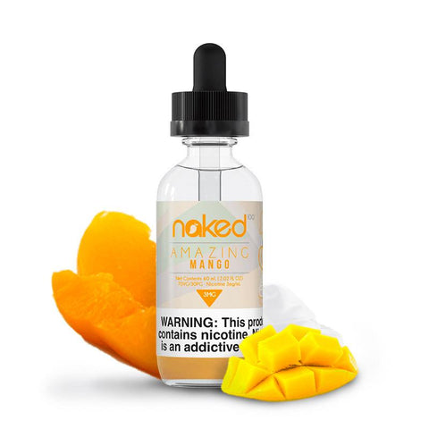 Naked 50ml Shortfill E-Liquids Amazing Mango