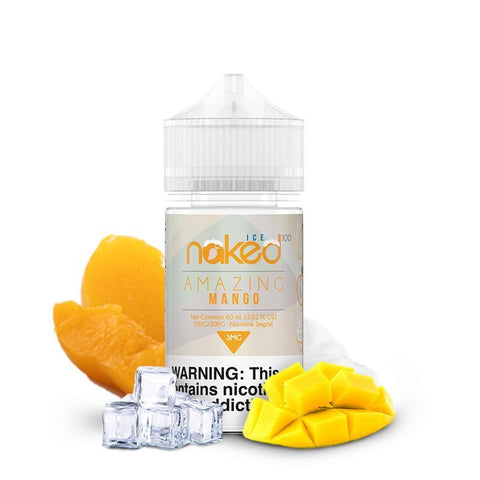 Naked 50ml Shortfill E-Liquids Amazing Mango Ice