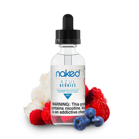 Naked 50ml Shortfill E-Liquids Azul Berries