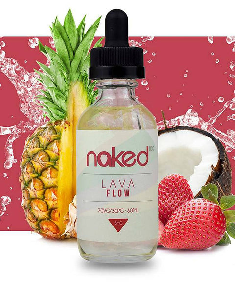 Naked 50ml Shortfill E-Liquids Lava Flow