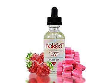 Naked 50ml Shortfill E-Liquids Yummy Gum