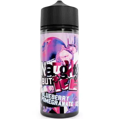Naughty But Ice 100ml Shortfill E-Liquids Blueberry & Pomegranate