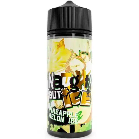 Naughty But Ice 100ml Shortfill E-Liquids Pineapple & Melon
