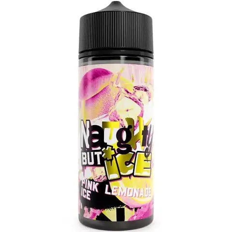 Naughty But Ice 100ml Shortfill E-Liquids Pink Lemonade