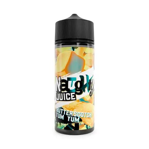 Naughty Juice 100ml Shortfill E-Liquids Butterscotch Yum Yum