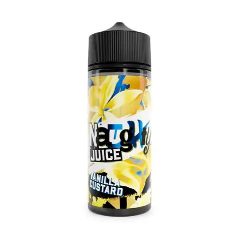 Naughty Juice 100ml Shortfill E-Liquids Vanilla Custard