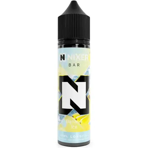Nixer 30ml Longfill Vape Juice Banana Ice