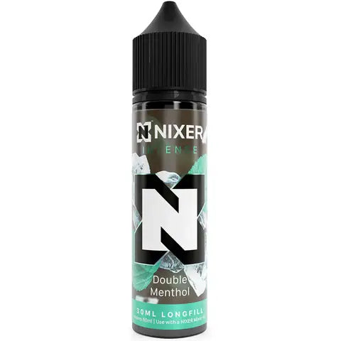 Nixer 30ml Longfill Vape Juice Double Menthol