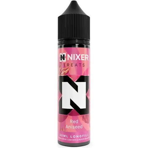 Nixer 30ml Longfill Vape Juice Red Aniseed