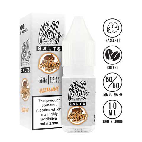 No Frills The Coffee Shop 10ml Nic Salt E-Liquid