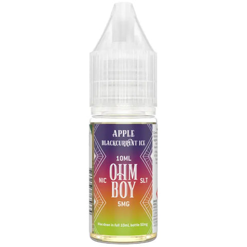 Ohm Boy SLT E-Liquids Apple Blackcurrant 5mg