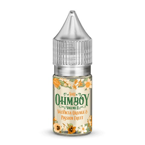 Ohm Boy Volume II Nic Salts Valencia Orange & Passion Fruit