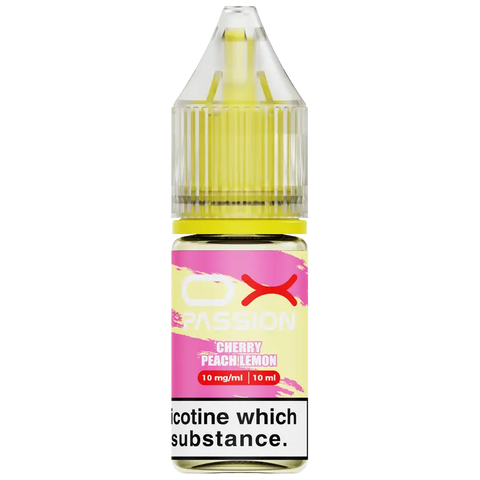 OXVA OX Passion Cherry Peach Lemon Bar Juice Nic Salt