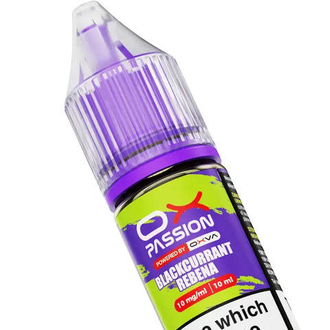 OXVA OX Passion Bar Juice Nic Salt Blackcurrant Rebena