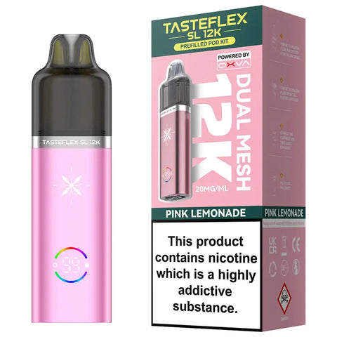 OXVA Tasteflex SL 12k Prefilled Vape Kit Pink Lemonade