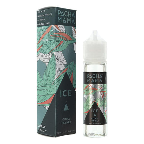 Pacha Mama Ice 50ml Shortfills Ice Citrus Monkey