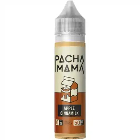 PachaMama Desserts 50ml Shortfill E-Liquid Apple Cinnamilk