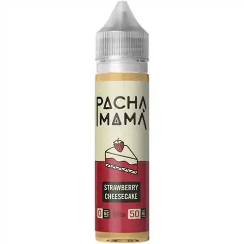 PachaMama Desserts 50ml Shortfill E-Liquid Strawberry Cheese Cake