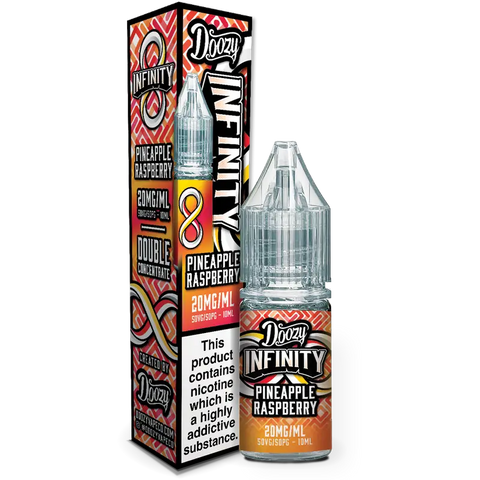 Doozy Infinity Salts 10ml Nic Salts Pineapple Raspberry