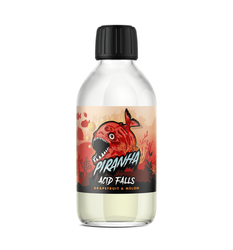 Piranha E-Liquids 200ml Shortfill Acid Falls