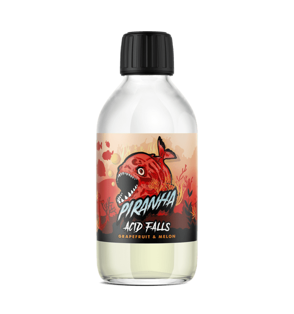 Piranha E-Liquids 200ml Shortfill Acid Falls