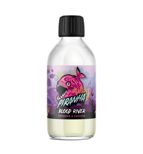 Piranha E-Liquids 200ml Shortfill Blood River