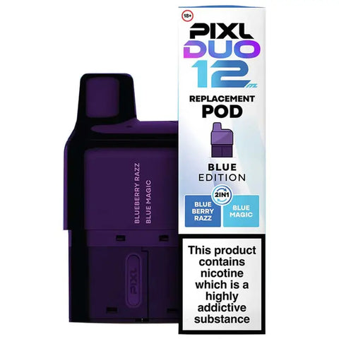 Pixl Duo 12 Replacement Pod Blue Edition