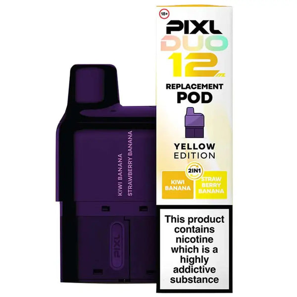 Pixl Duo 12 Replacement Pod Yellow Edition