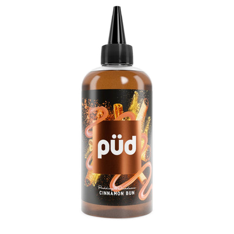 PUD E-Liquids 200ml Shortfill by Joes Juice Cinnamon Bun
