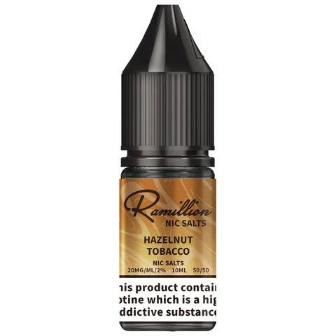 Ramillion Hazelnut Tobacco Nic Salt