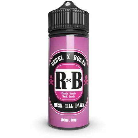 Rebel X Bogan 100ml Shortfill E-Liquids Musk Till Dawn
