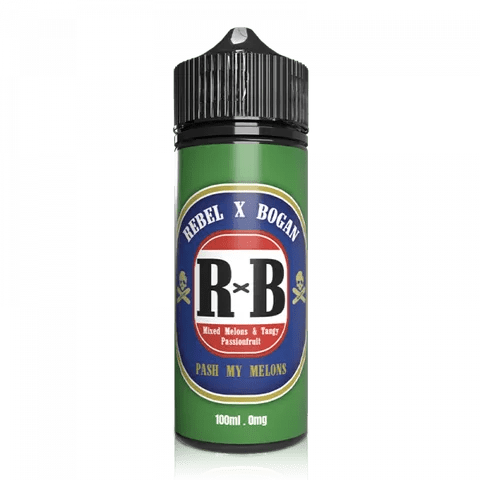 Rebel X Bogan 100ml Shortfill E-Liquids Pash My Melons