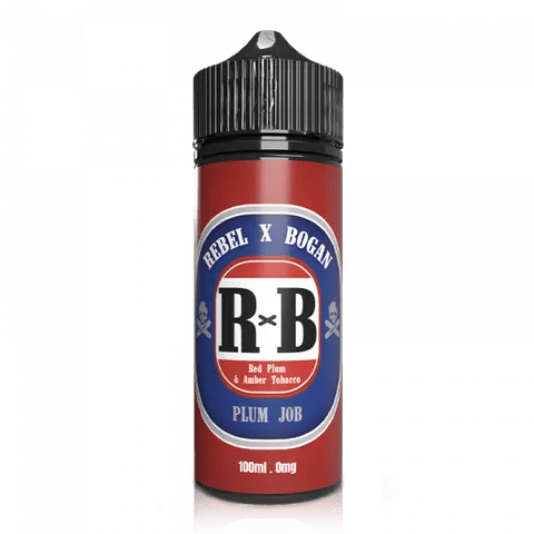 Rebel X Bogan 100ml Shortfill E-Liquids Plum Job