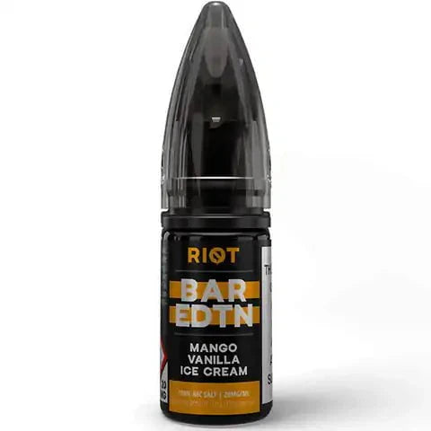 Riot Squad 5mg Bar Salts Mango Vanilla Ice Cream
